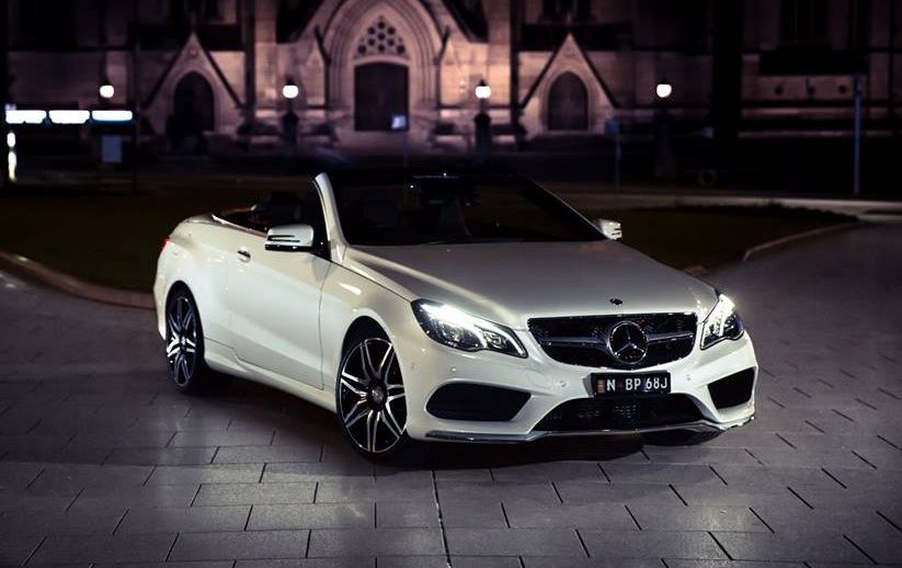 Mercedes Benz Convertible Wedding Car Hire