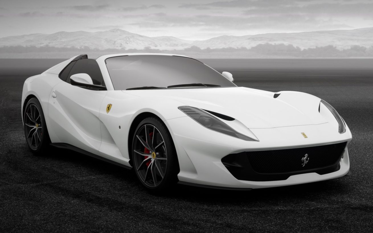 Ferrari 812 GTS Grooms Transfer Wedding Car Hire