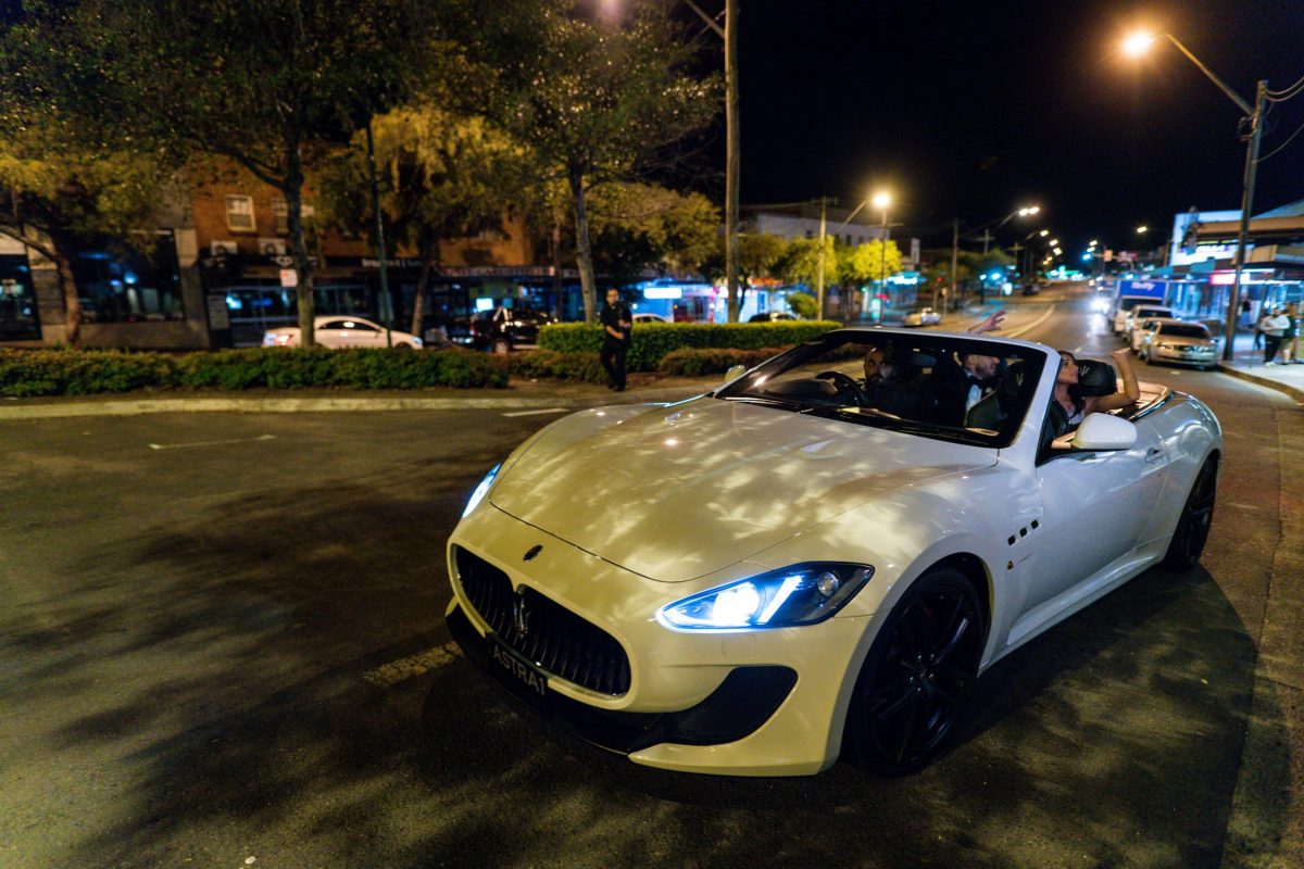 Maserati Grancabrio Convertible Luxury Wedding Getaways