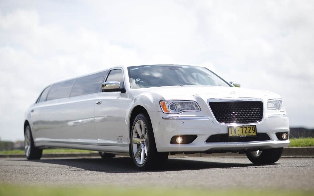 Stretch Chrysler 300c Limousine Wedding Car Hire Sydney