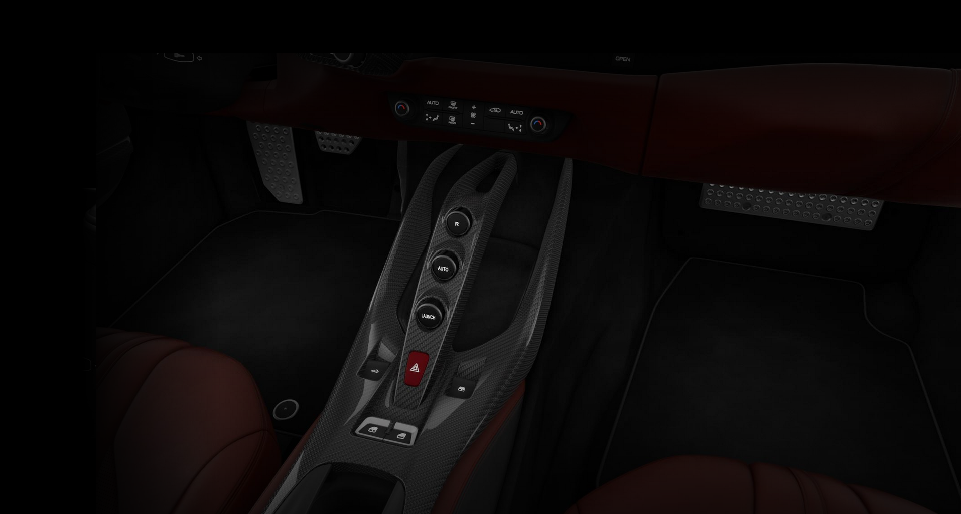 ferrari car interior