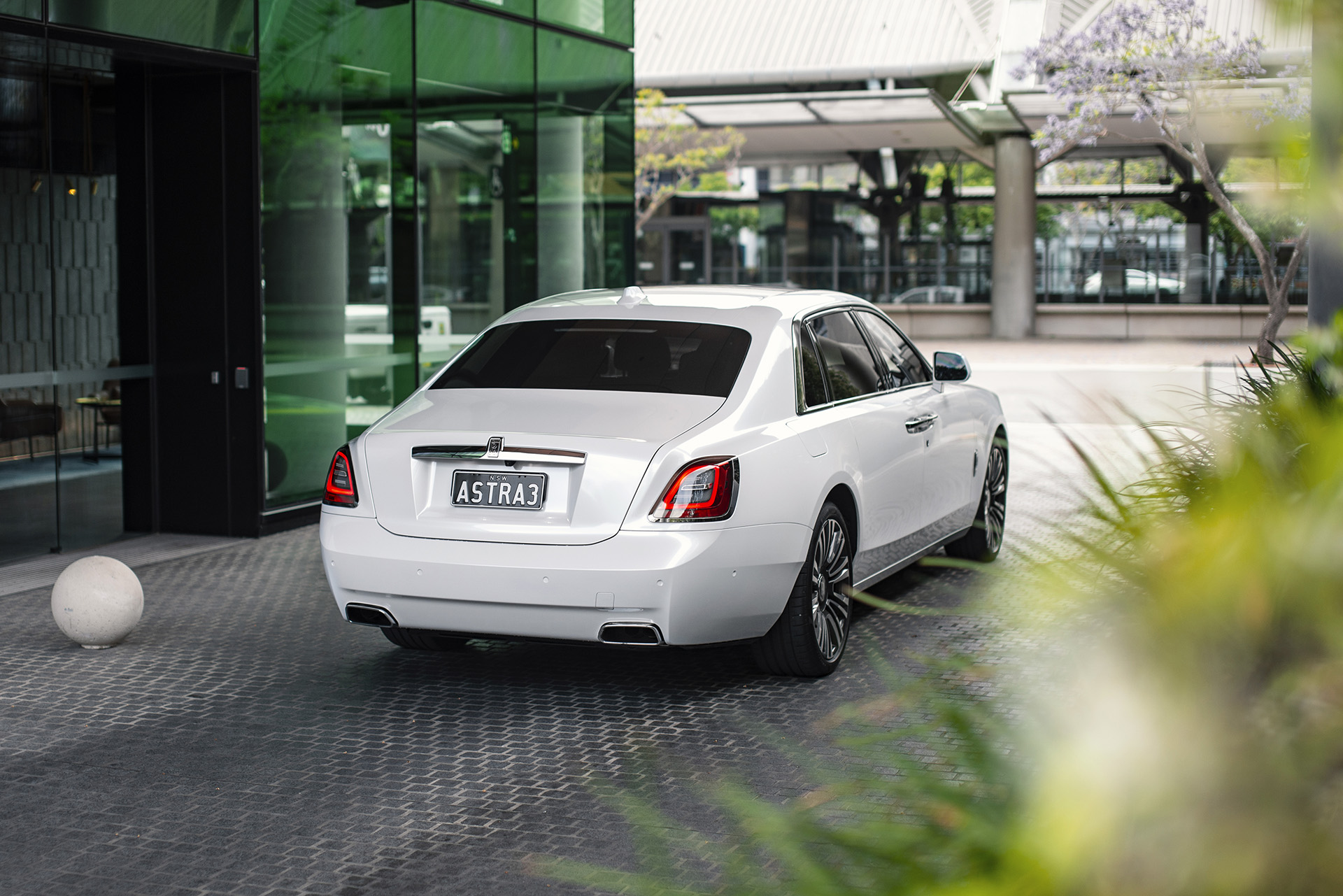 wedding car back